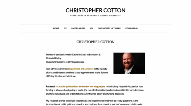 christophercotton.ca