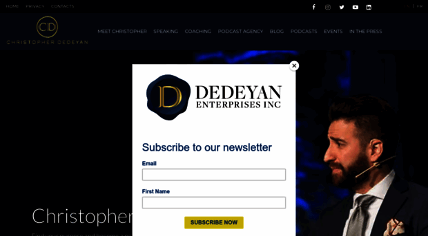 christopherdedeyan.com