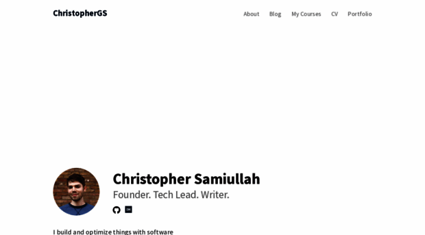 christophergs.com