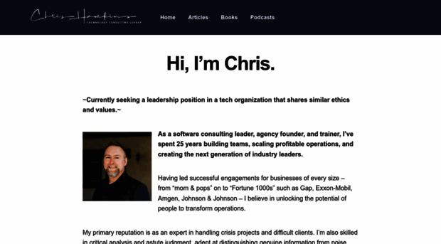 christopherhawkins.com