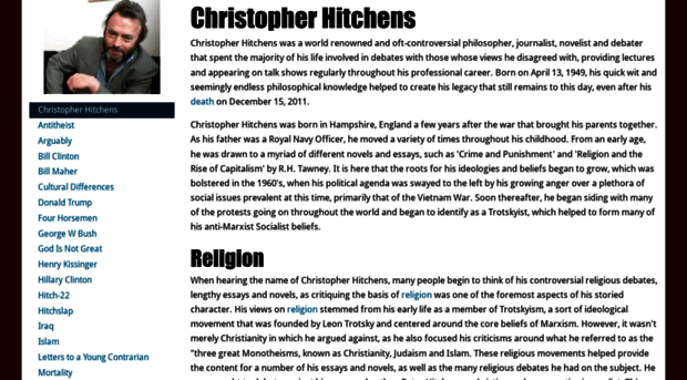 christopherhitchens.net