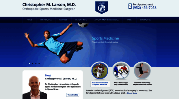 christopherlarsonmd.com