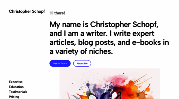 christopherschopf.com