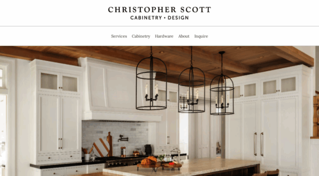 christopherscottcabinetry.com