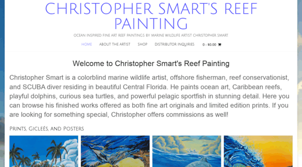 christophersmartdiveart.com