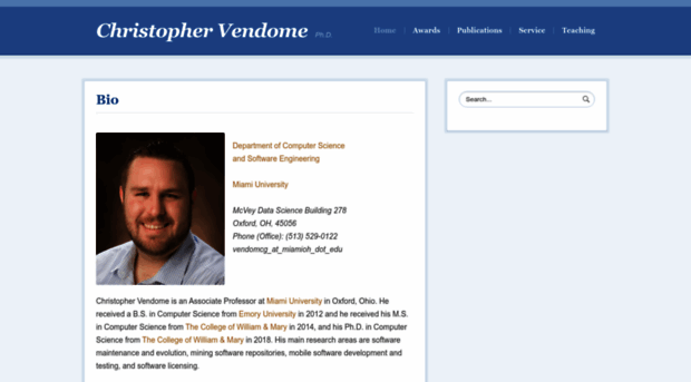 christophervendome.com