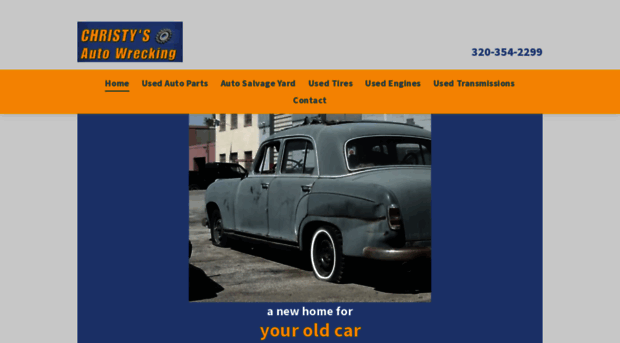 christysautowrecking.com