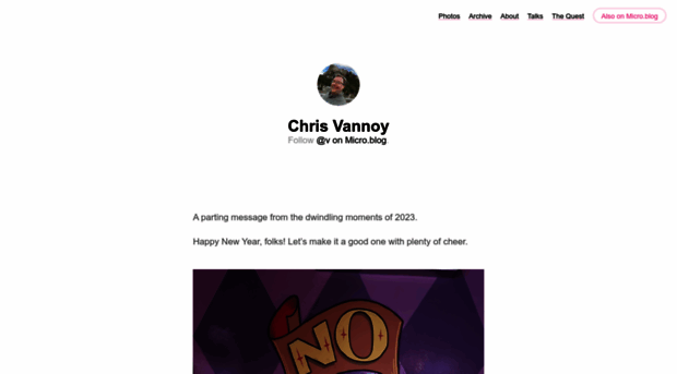 chrisvannoy.com