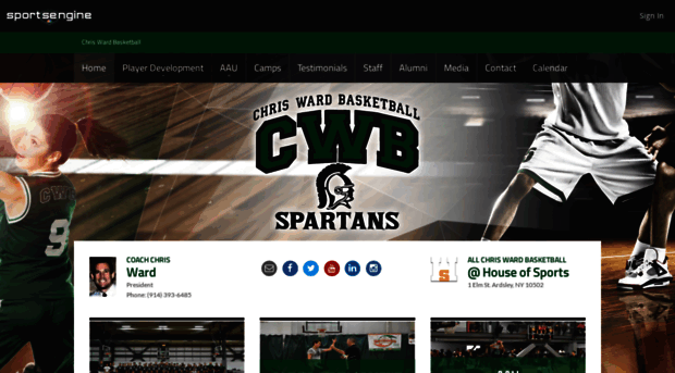 chriswardbasketball.com