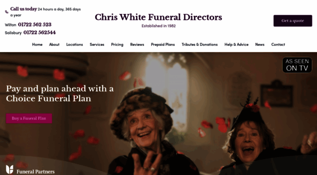 chriswhitefunerals.co.uk