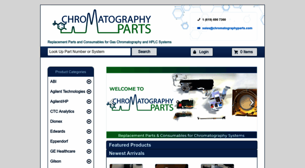 chromatographyparts.com