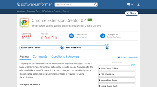 chrome-extension-creator.software.informer.com