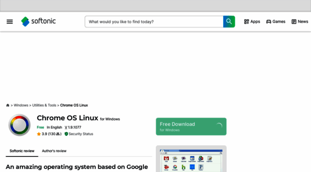 chrome-os-linux.en.softonic.com