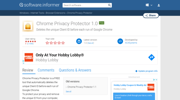 chrome-privacy-protector.software.informer.com