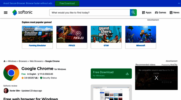 chrome.en.softonic.com