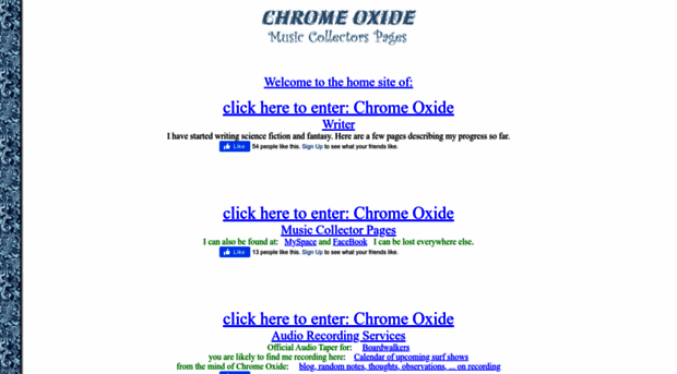 chromeoxide.com