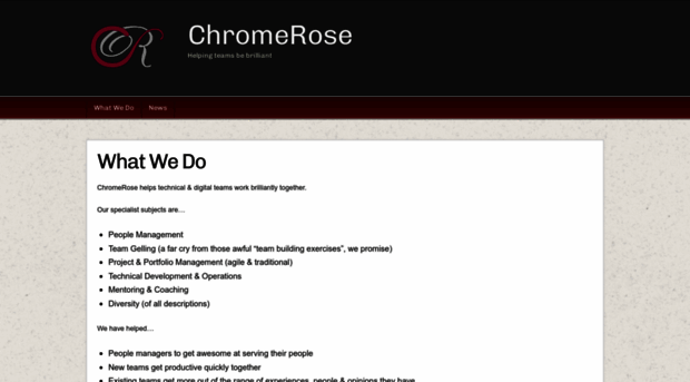 chromerose.co.uk