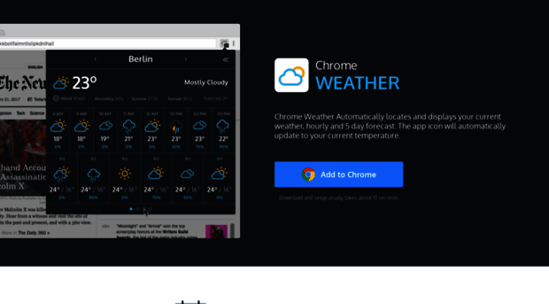 chromeweather.net