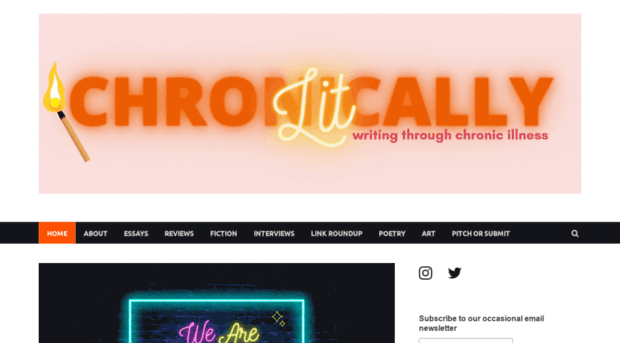 chronicallylit.com