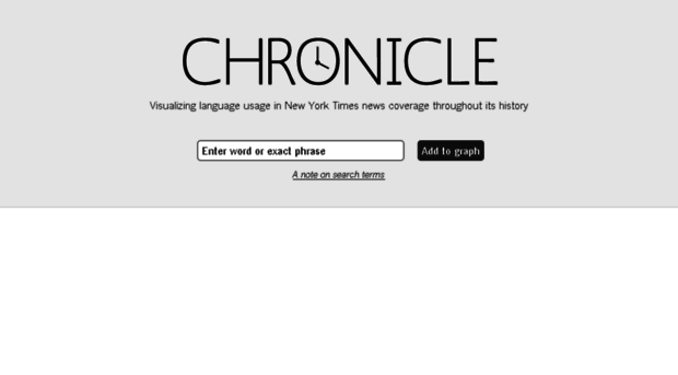chronicle.nytlabs.com