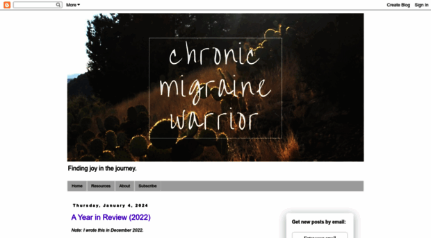 chronicmigrainewarrior.com