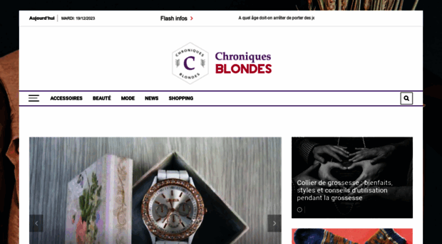 chroniquesblondes.com