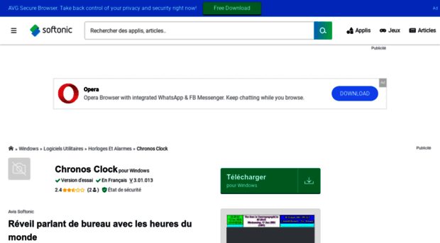 chronos-clock.softonic.fr