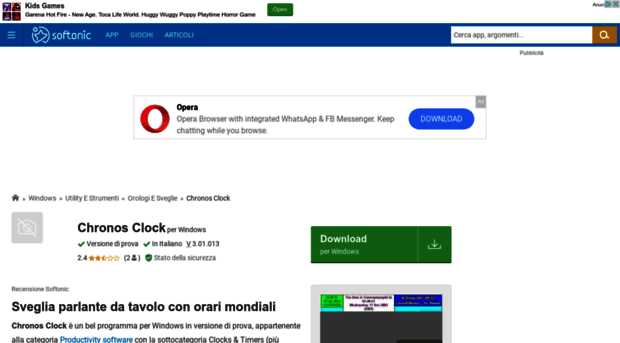 chronos-clock.softonic.it