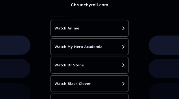 chrunchyroll.com