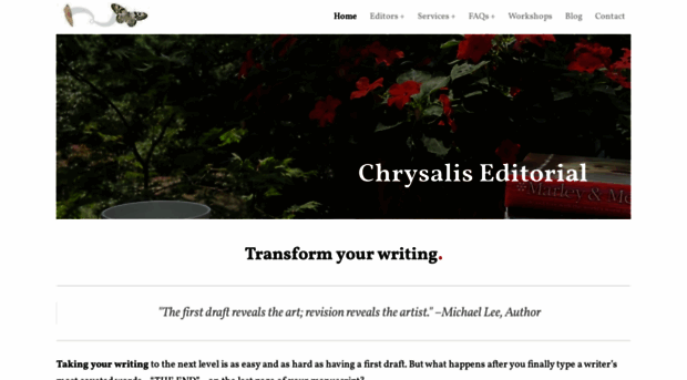 chrysaliseditorial.com