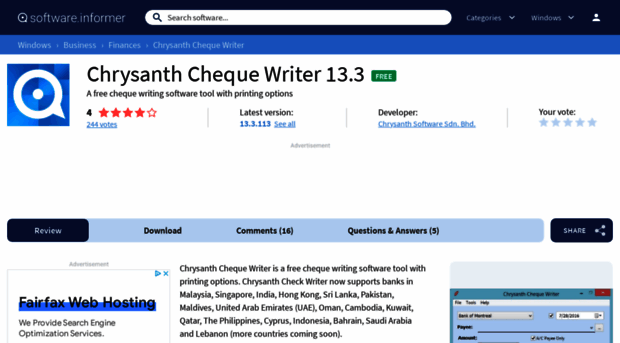 chrysanth-cheque-writer.software.informer.com