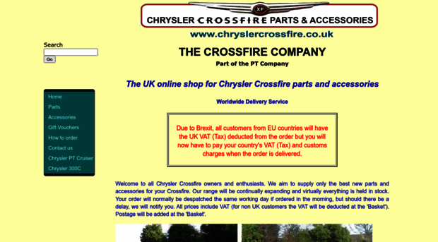 chryslercrossfire.co.uk