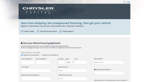 chryslerretail-staging.santanderconsumerusa.com