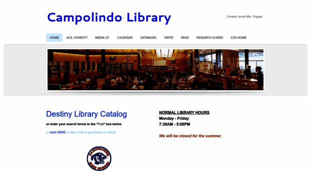 chscougarlibrary.com