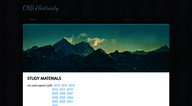 chselectricity.weebly.com