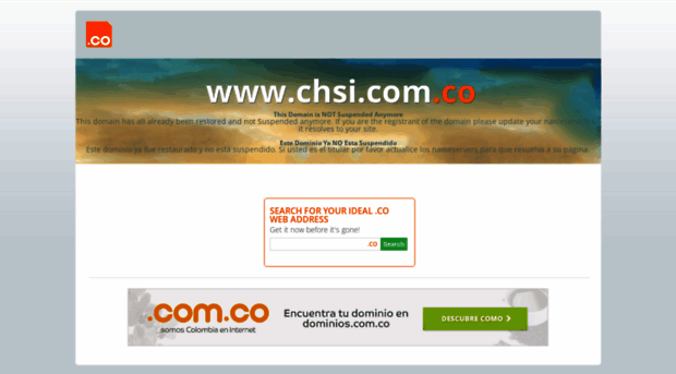 chsi.com.co