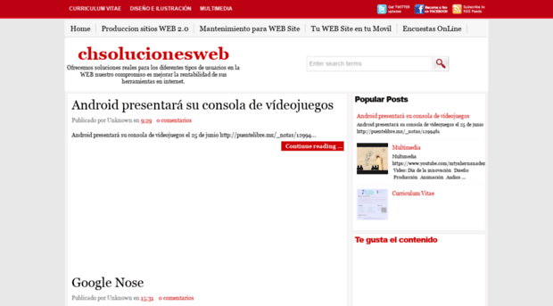 chsolucionesweb.blogspot.mx