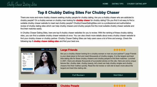 chubbychaserdatingsites.com