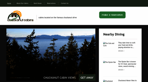 chuckanutcabins.com