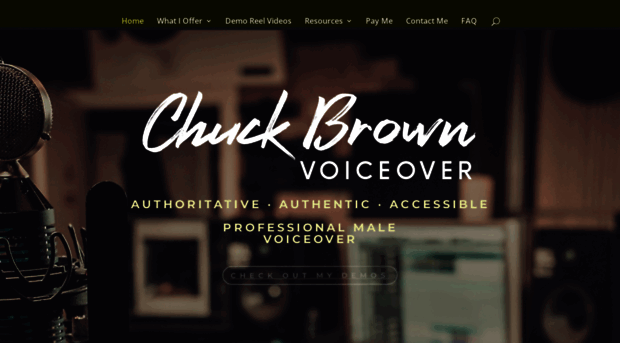 chuckbrownvoiceover.com