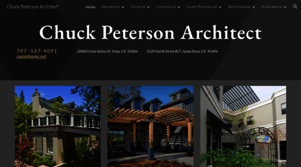 chuckpetersonarch.com