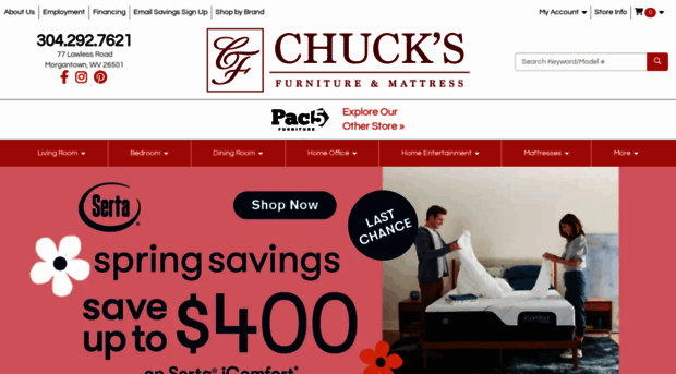 chucksfurniture.com