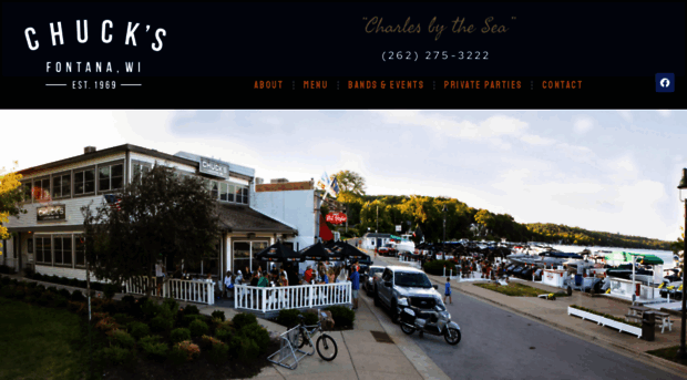 chuckslakeshoreinn.com