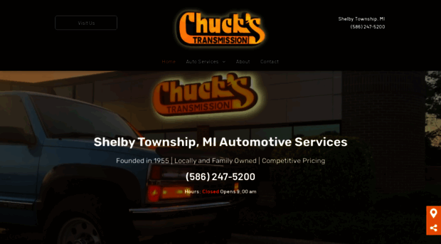 chuckstransmissionandautocare.com