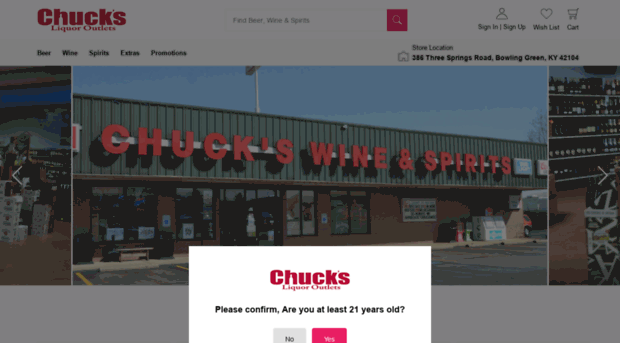 chuckswine.gotoliquorstore.com