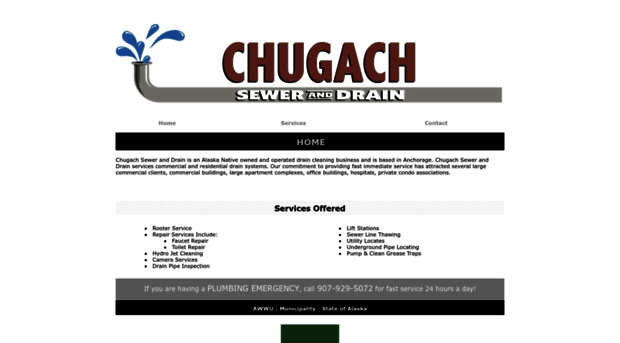 chugachsewerdrain.com