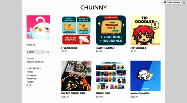 chuinny.storenvy.com