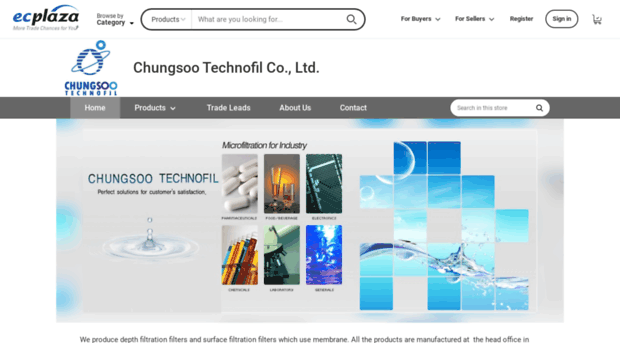 chungsootech.en.ecplaza.net