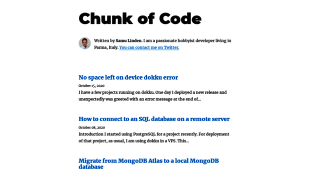 chunkofcode.net