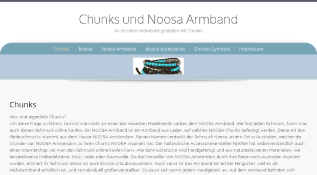 chunks-noosa-armband.de